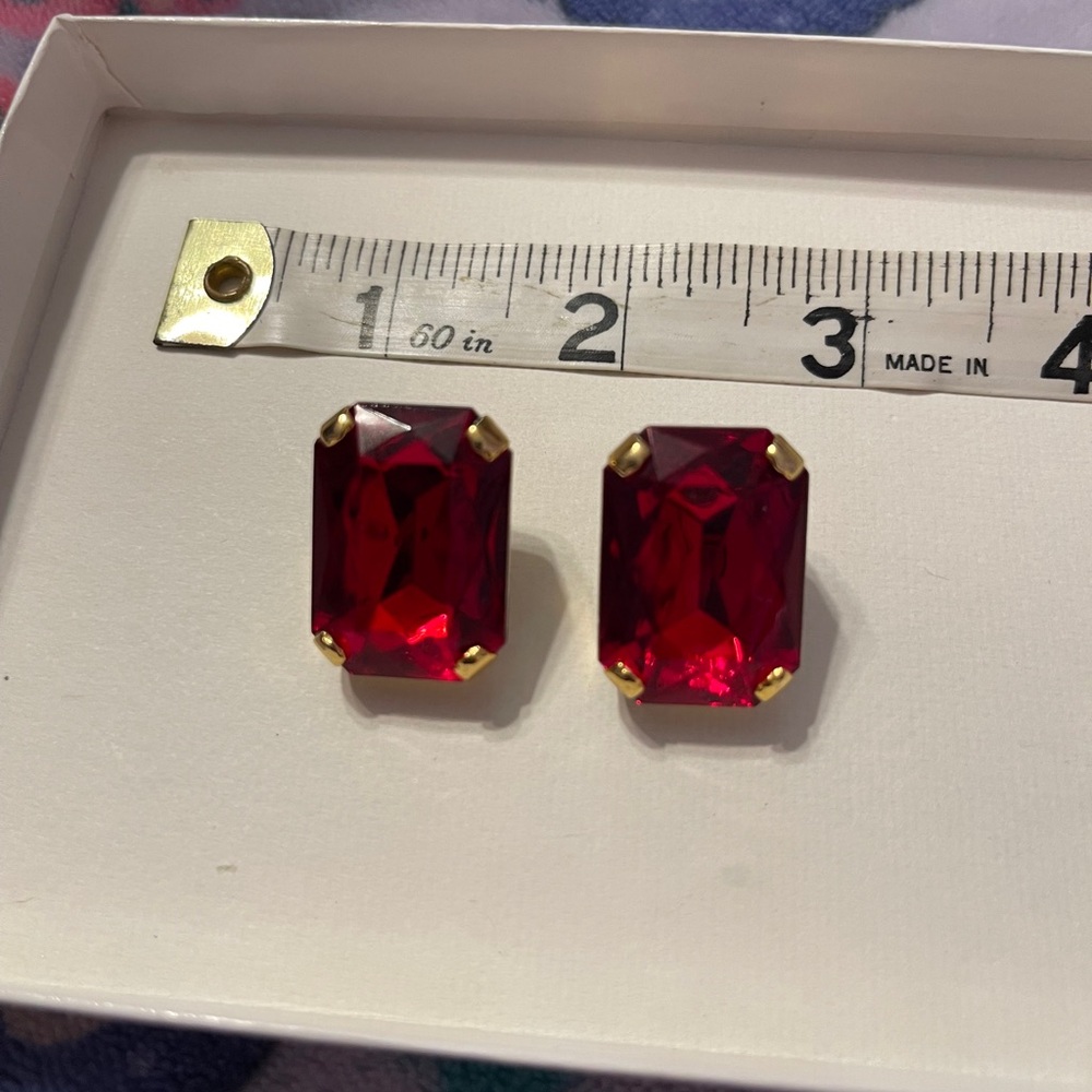 Pierced earrings